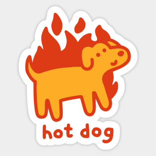 Hot Dog Sticker